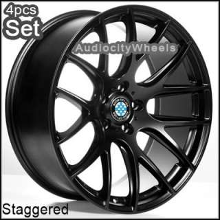 20inch M111 Black BMW, Wheels,Staggered Rims(Concave)  