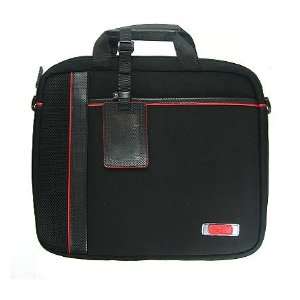   Bussiness Carry Bag Messenger Case Luggage Black with Red Electronics