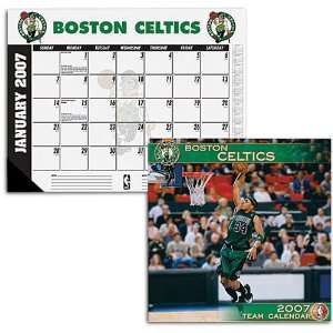    Celtics John F Turner NBA Wall Desk Calendar