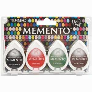  Memento Dew Drop Dye Inkpads 4/Pkg Gotta Have