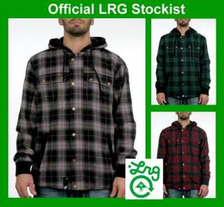 LRG Lifted Research Group Milestone Lumberjack Over Shirt Jacket 