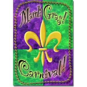  Mardi Gras Beads   Toland Art Banner: Patio, Lawn & Garden