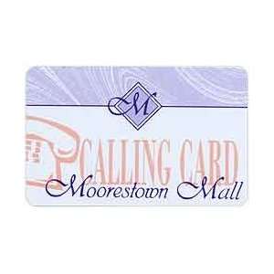  Collectible Phone Card 5m Moorestown Mall Complimentary 
