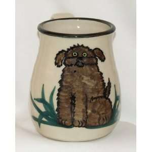  Brown Dog Mug by Moonfire Pottery