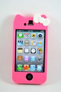 Hot Sale Hello Kitty Hard Case + USB cable iPhone 4 & 4S Gift Set (Hot 
