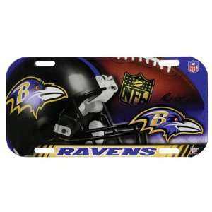  Baltimore Ravens   Collage High Definition License Plate 