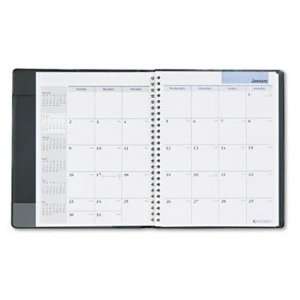   Monthly Planner BOOK,APT,MLY,8.75X6.88,BK (Pack of3)
