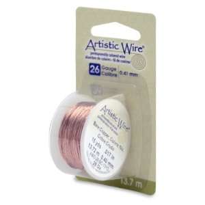  Artistic Wire 26 Gauge Bare Copper Wire, 15 Yards Arts 