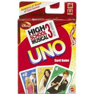    High School Musical 3 Senior Year UNO Card Game: Toys & Games
