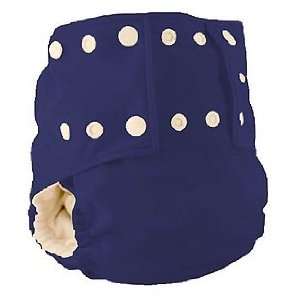  Mommys Touch One Size Pocket Diaper (Navy) Baby