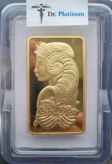 PAMP Suisse, Lady Fortuna, 10 Ounce, .9999 Gold Bar  