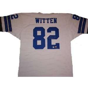 Jason Witten Autographed Uniform   White:  Sports 