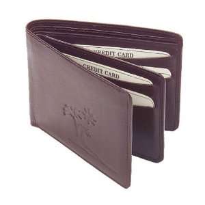  MOGA Mens Wallet Genuine Leather Brown # 90096 Office 