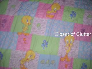 Girls Cartoon Character Twin Comforter/Blanket/Bedspread (Vintage 