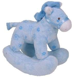  Baby Ty   Pretty Pony Blue Horse: Toys & Games