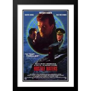  Hostile Waters 20x26 Framed and Double Matted Movie Poster 