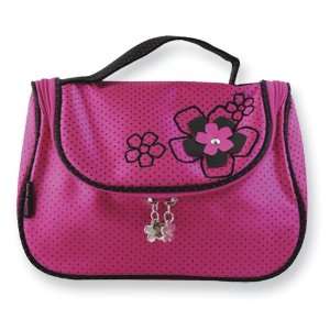  Hot Pink Daisy Love Travel/Cosmetic Bag Jewelry