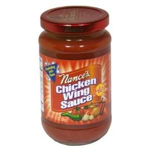 Nances, Sauce Chkn Wing Hot, 13 OZ (Pack of 12)  Grocery 