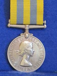 Unusual Medal Group of 2 Named. Queens Korea & Territorial Efficiency 