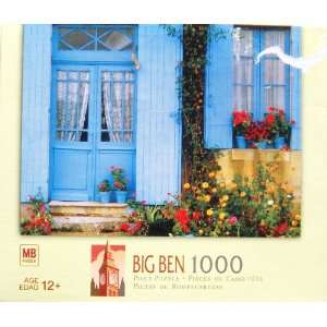   Ben 1000 ~ House with Blue Door, France ~ Jigsaw Puzzle: Toys & Games