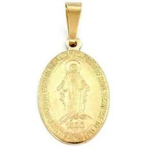  14k Gold Miraculous Medal Jewelry