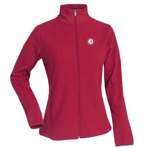   Antigua Womens Sleet Full Zip Jacket Cardinal Red: Sports & Outdoors