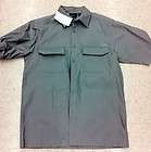 BNWT Mens Dickies Button Up Work Shirt Medium Pinstripe