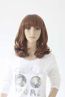 LADY Imitate Human SHORT HAIR FULL LACE CELLOSILK CURLY/STRAIGHT WIG 