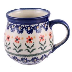  Polish Pottery 16 oz. Gentlemans Mug: Kitchen & Dining