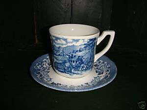 Meakin Royal Staffordshire Ironstone Cup and Saucer  