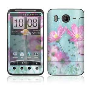  HTC Desire HD Decal Skin Sticker   Flower Springs 