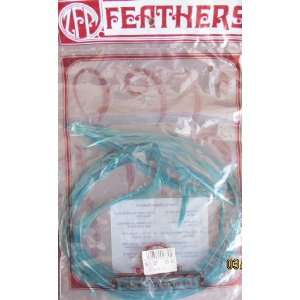  ZFP Goose Feather Biots: Teal Color: Arts, Crafts & Sewing