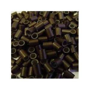  1000 Brown Copper Micro Ring Bead Tube Links for Stick I 