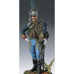  Polish Hussar Officer, 1809, Pegaso 90mm Unpainted Figure 