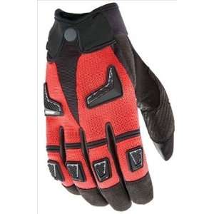  Joe Rocket Hybrid Gloves   X Large/Red/Black Automotive