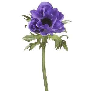  Faux 17 Anemone Spray Blue (Pack of 12) Patio, Lawn 