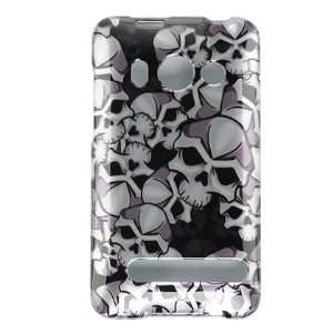  Metal Skulls Protector Case for HTC EVO 4G: Cell Phones 