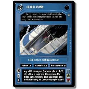    Star Wars CCG Enhanced Jabbas Palace IG 88 In IG 2000 Toys & Games