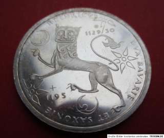 Germany 10 Mark Silver Coin   Henry the Lion   1995  