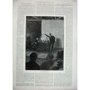   : 1892 Travelling Operator Man Stage Candle Light Art: Home & Kitchen