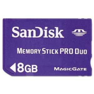 New Sandisksdimspd8192a11 Memory Stick Pro Duo 8gb Capture 