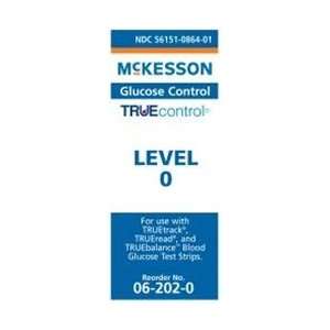  McKesson TRUEcontrol Glucose Control Solution (Levels 0, 1 