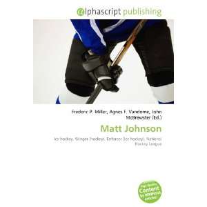  Matt Johnson (9786134271912) Books