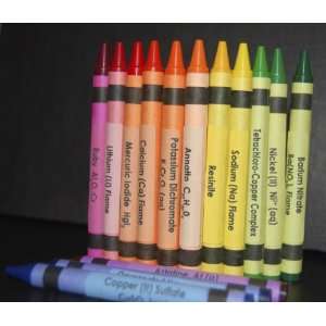  Chemistry Crayon Labels   Set of 120 