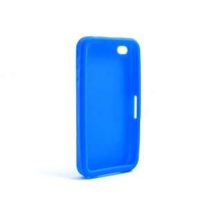  System S Blue Silicon Case Skin for Apple iPhone 4 