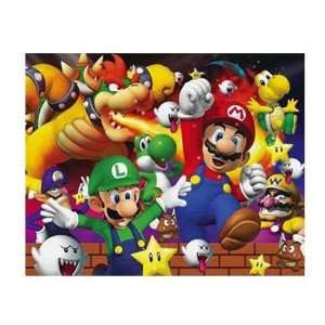  Nintendo Mario Party 100 Piece Lenticular Puzzle Toys 