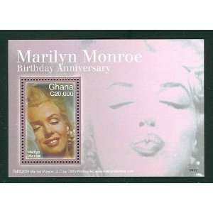  Marilyn Monroe Sheet Mint Rare Ghana Stamps 2576 