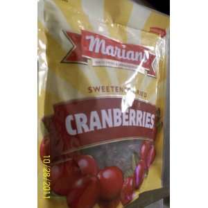 Mariani Cranberries Sweetened Dried 4.5 Oz  Grocery 