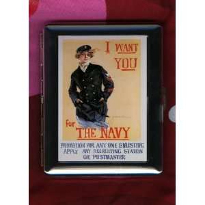  I Want You For The Navy WWi US Military Vintage ID 