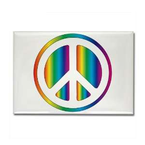  Rectangle Magnet Chromatic Peace Symbol: Everything Else